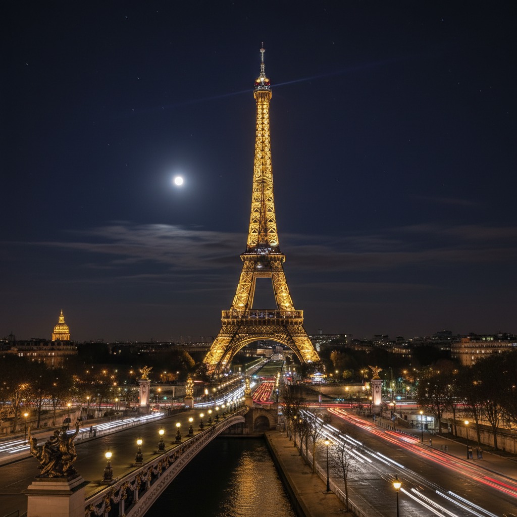 paris bei nacht